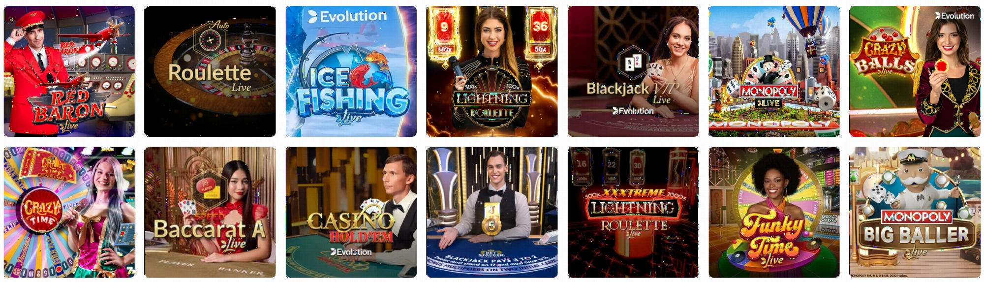 Casino live con croupier professionisti